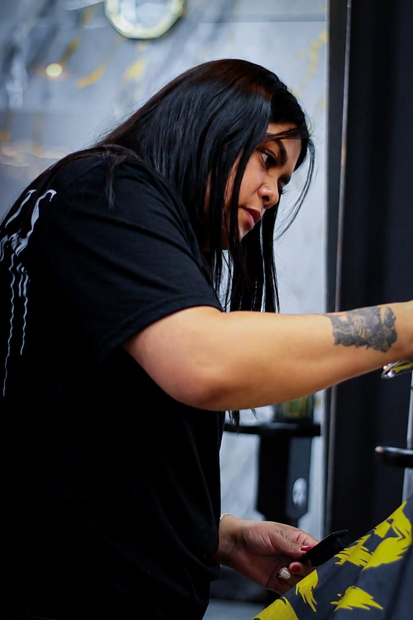 Trabajo de barbería